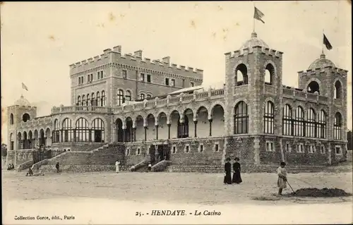 Ak Hendaye Pyrénées-Atlantiques, le Casino