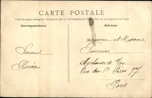 Ak Pont Erambourg Flers Orne, Vallée de la Vère, Moulin de Champ Fermant