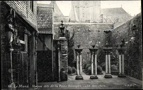 Ak Le Mans Sarthe, Maison dite de la Reine Berengere