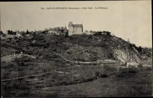 Ak Sainte Suzanne Mayenne, Le Chateau