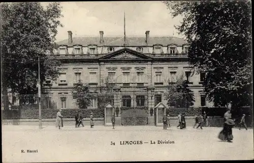 Ak Limoges Haute Vienne, La Division