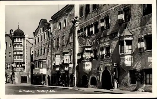 Ak Rattenberg Tirol, Gasthof Adler, Gasthof Stern