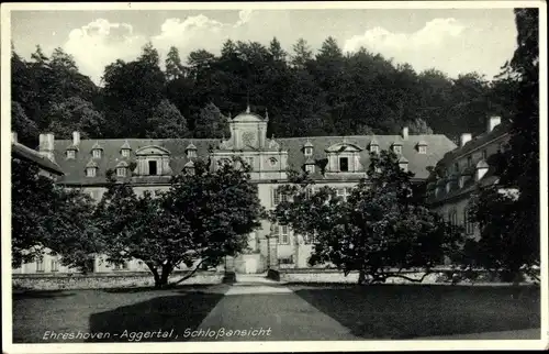 Ak Ehreshoven Engelskirchen Oberbergischer Kreis, Schloss, Aggertal