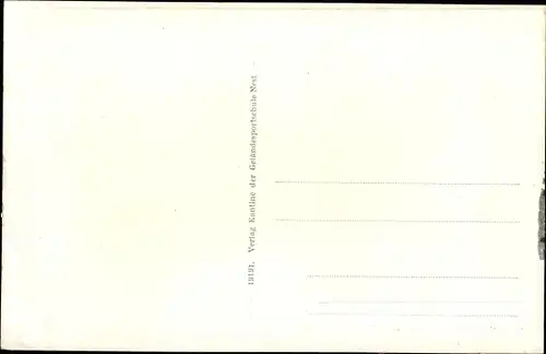 Ak Unieście Nest Pommern, Sturmflut