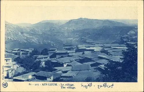 Ak Ain Leuh Marokko, Le village
