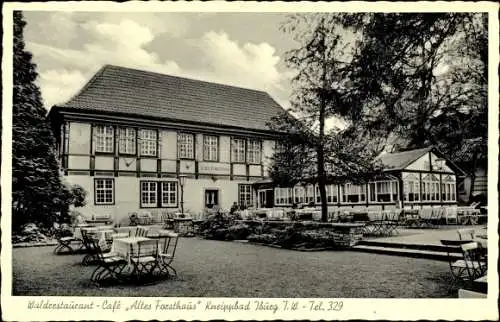 Ak Bad Iburg, Waldrestaurant Cafe Altes Forsthaus