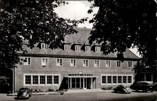 Foto Ak Fegetasche Plön in Holstein, Ansicht Hotel Restaurant Pension "Fegetasche"