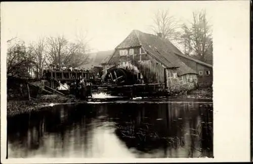 Ak Rotenbek Kuddewörde in Lauenburg, Grander Mühle