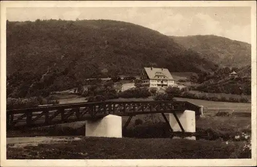 Ak Gemünd Schleiden Eifel, Jugendherberge in der Nähe der Urfttalsperre