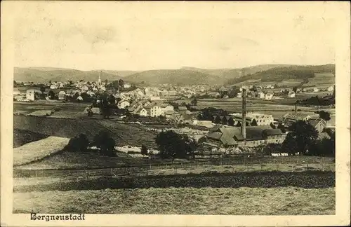 Ak Bergneustadt im Bergischen Land, Totalansicht der Ortschaft