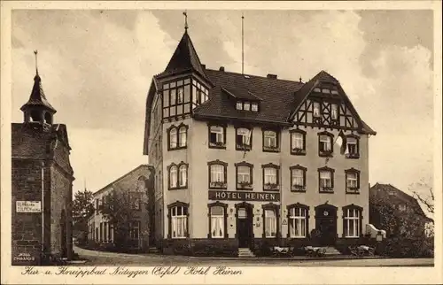 Ak Nideggen in der Eifel, Hotel Heinen