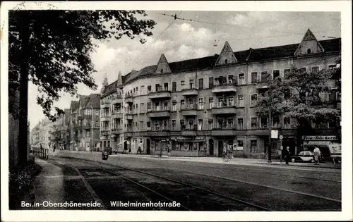 Ak Berlin Köpenick Oberschöneweide, Wilhelminenhofstraße, Feinbäckerei