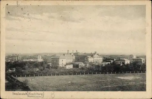 Ak Rendsburg in Schleswig Holstein, Strafanstalt