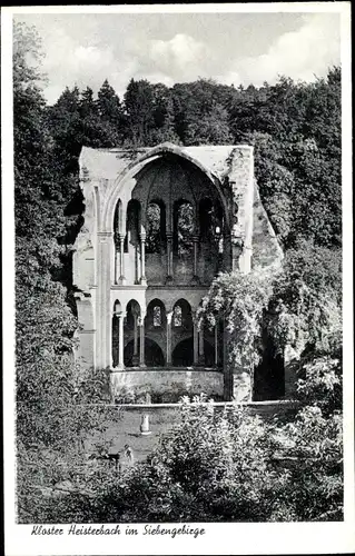 Ak Königswinter am Rhein, Kloster Heisterbach im Siebengebirge, Ruine