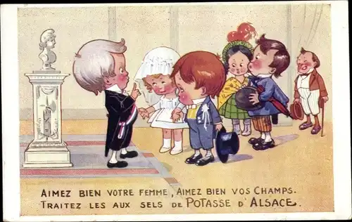 Ak Aimez bien votre femme, aimez bien vos champs, Potasse d'Alsace