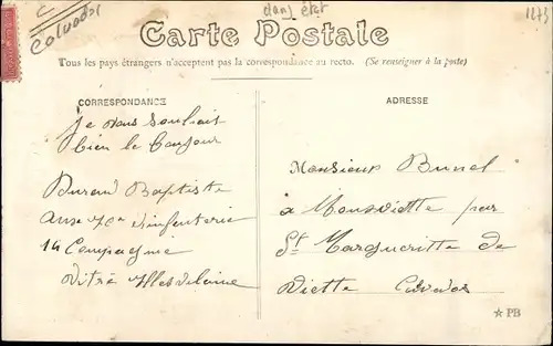 Ak Notre Dame d'Estrées Calvados, L'Eglise