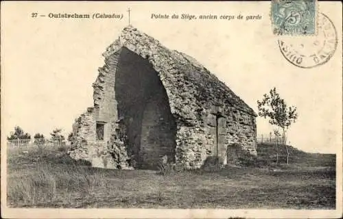 Ak Ouistreham Calvados, Pointe du Siege, ancien corps de garde