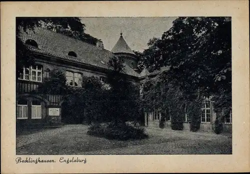Ak Recklinghausen im Ruhrgebiet, Engelsburg