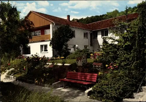 Ak Eichelsdorf Hofheim in Unterfranken, Pension Schwedenschanze