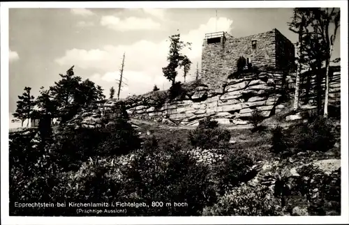 Ak Kirchenlamitz im Fichtelgebirge Oberfranken, Burgruine Epprechtstein