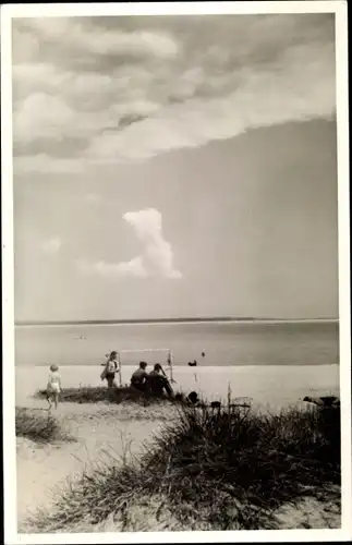 Ak Scharbeutz in Ostholstein, Blick aufs Meer