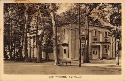 Ak Bad Pyrmont in Niedersachsen, Kurtheater