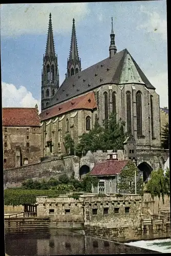 Ak Görlitz in der Lausitz, Peterskirche