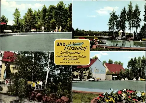 Ak Grußendorf Grussendorf Sassenburg Niedersachsen, Bad Birkenhof, Schwimmbad