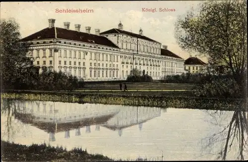 Ak Schleißheim in Oberbayern, Königliches Schloss