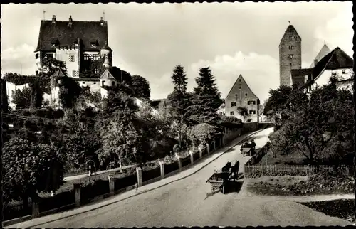 Ak Leipheim an der Donau Schwaben, Schloss