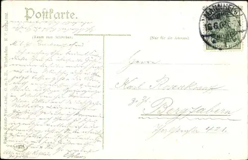 Ak Mannheim, Stadtpark, Jesuitenkirche, Sternwarte