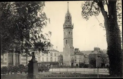 Ak Evreux Eure, Le Beffroi