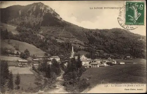 Ak Saint Jean d'Aulps Haute Savoie, La Dranse