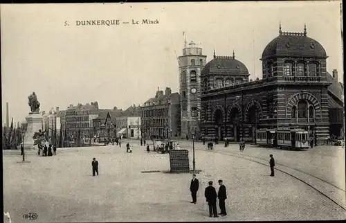 Ak Dunkerque Dünkirchen Nord, Le Minck