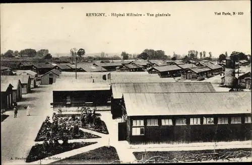 Ak Revigny Meuse, Hopital Militaire, Vue generale