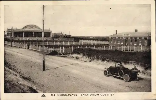 Ak Berck Plage Pas de Calais, Sanatorium Quettier