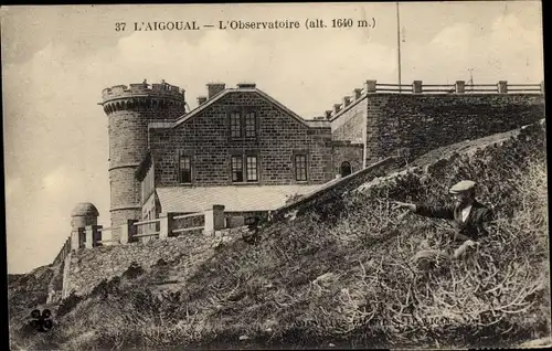 Ak Gard Frankreich, L'Aigoual, L'Observatoire