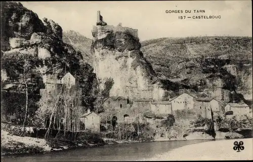 Ak Tarn et Garonne, Gorges du Tarn, Castelbouc