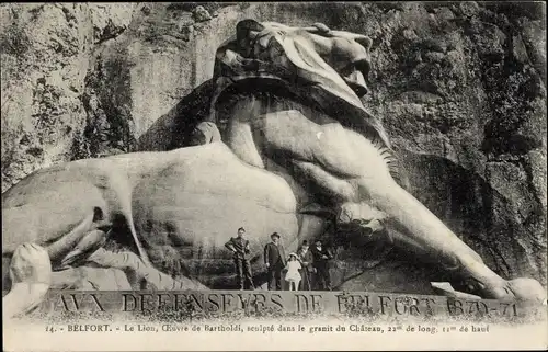 Ak Belfort Beffert Beffort Territoire de Belfort, Le Lion