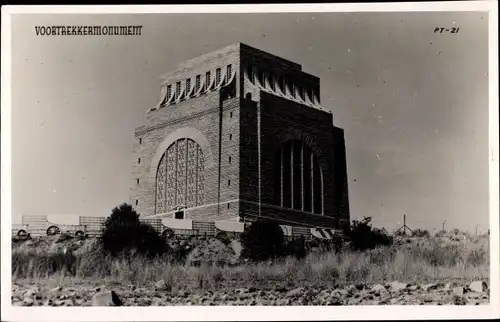 Foto Ak Pretoria Südafrika, Voortrekkerdenkmal, Art Deco