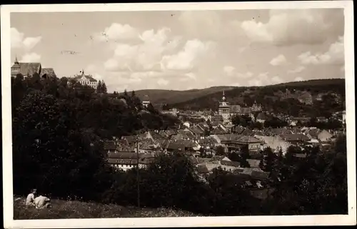 Ak Sighișoara Schäßburg Segesvár Siebenbürgen Rumänien, Blick zum Ort