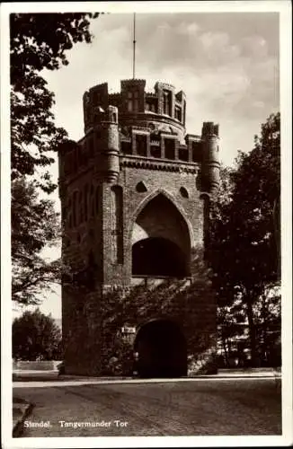 Ak Stendal in der Altmark, Tangermünder Tor