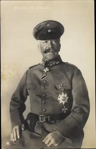 Ak General Hermann von Francois, Portrait, Orden