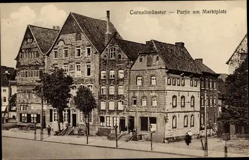 Ak Cornelimünster Kornelimünster Aachen in Nordrhein Westfalen, Marktplatz