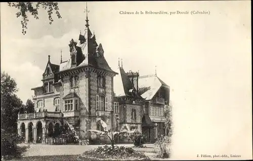 Ak Dozulé Calvados, Chateau de la Bribourdiere