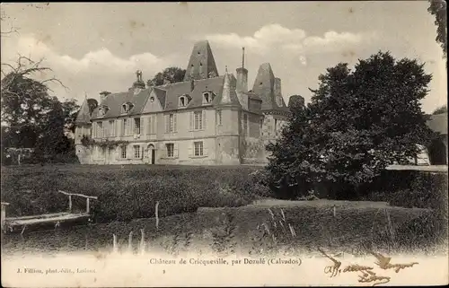 Ak Dozulé Calvados, Chateau de Cricqueville