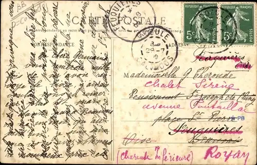 Ak Dozulé Calvados, Chateau de Longueval