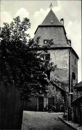 Ak Simmern im Hunsrück, Schinderhannes Turm