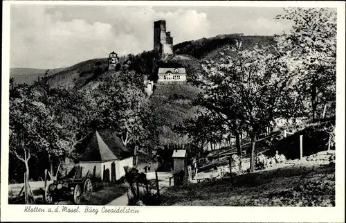 Ak Klotten an der Mosel, Burg Coraidelstein