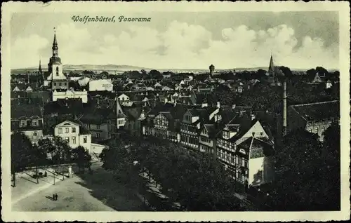 Ak Wolfenbüttel in Niedersachsen, Panorama